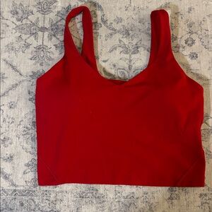 Lululemon Women’s Align Tank Top - size 10 - Oxford red